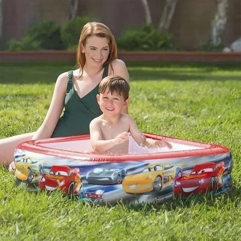 Piscina Inflable Cars-1