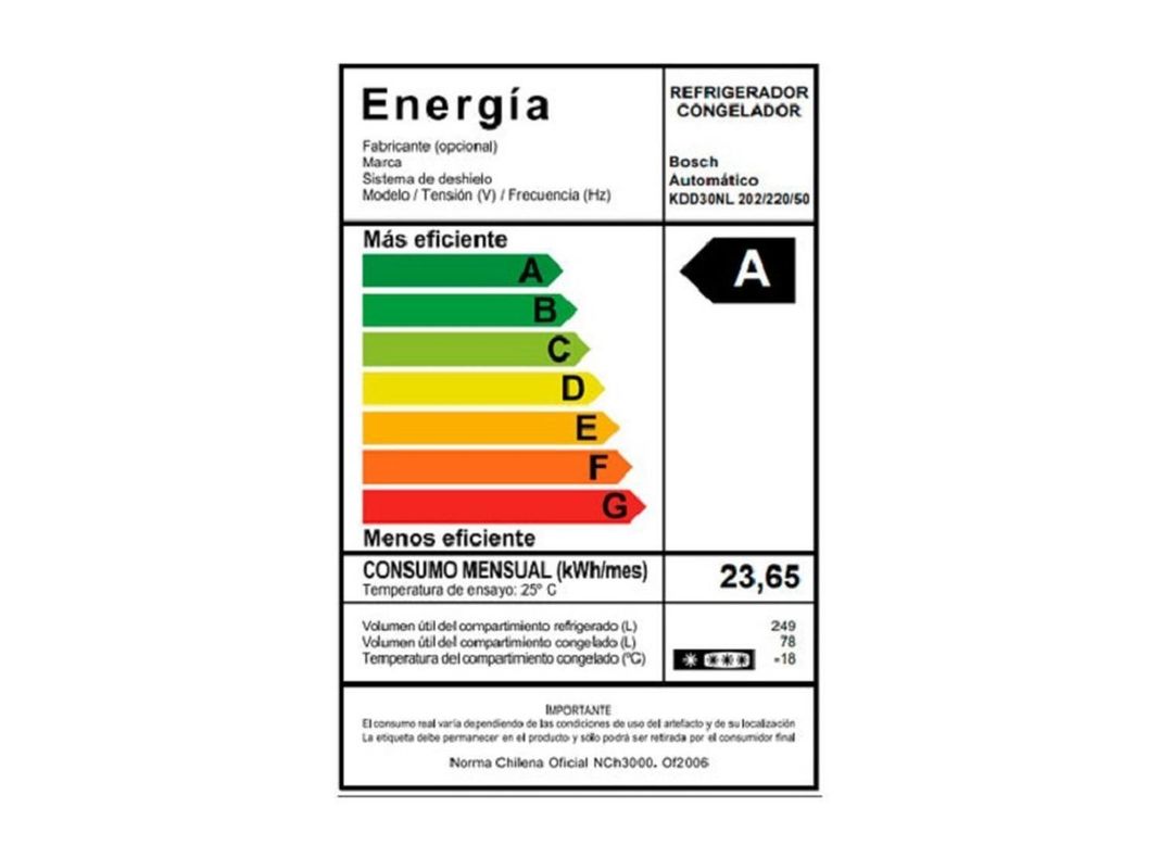 Refrigerador Bosch No Frost KDD30NL202 321 Litros-6