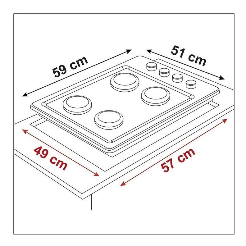 Encimera Eléctrica Sindelen Cee-4601in 4q-3