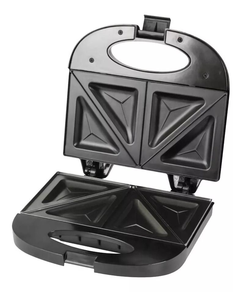 Sandwichera Sindelen 2 Panes Negra Sw-850ng-1