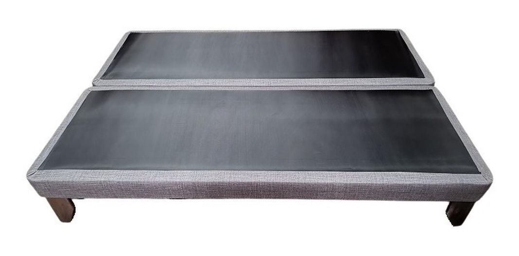 Base De Cama Europea 2 Plazas Dividida 190 Cm Largo-2