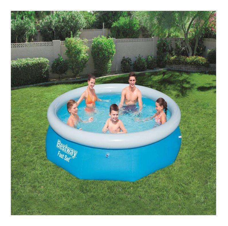 Piscina Bestway Fast Set Azul 3.05mx76cm-2