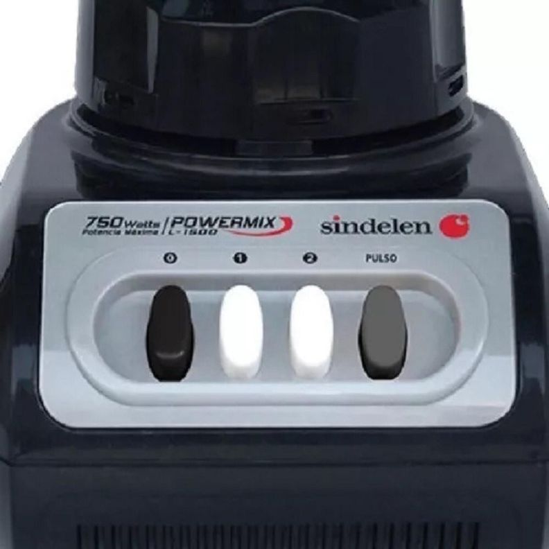 Licuadora Jarro Plastico Sindelen L-1500ng 750w 1.5lt-4