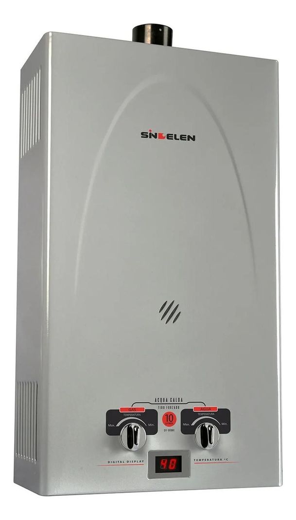 Calefón Sindelen Gas Natural Tiro Forzado Cff-101gnsi-1
