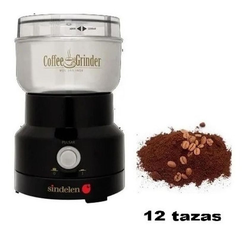 Molinillo Eléctrico De Café Sindelen 12 Tazas-1
