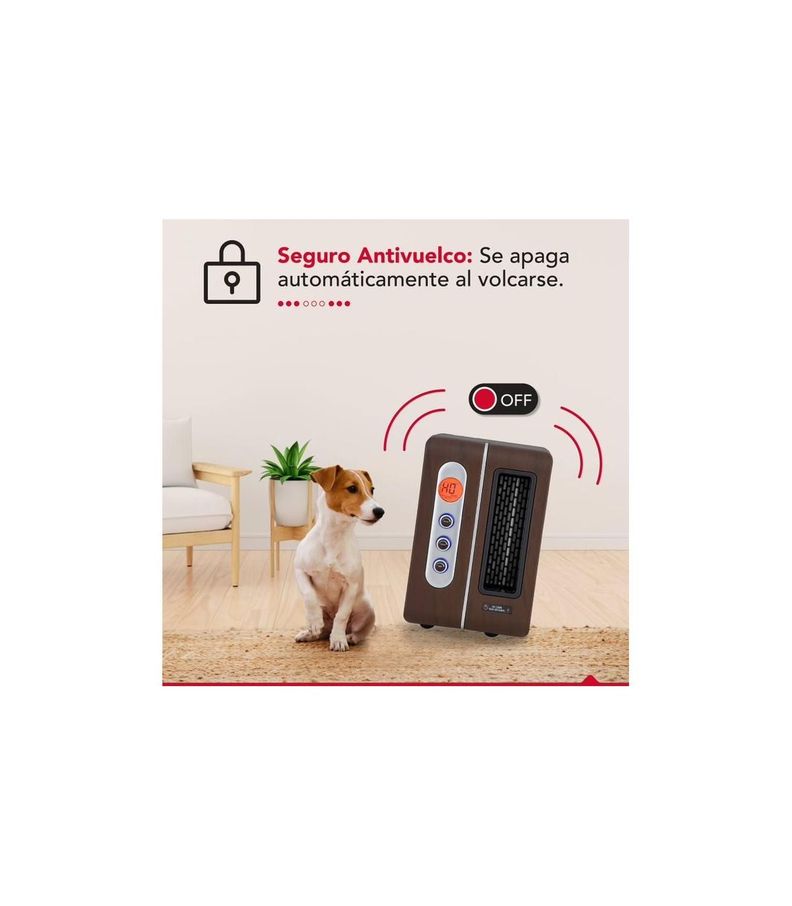 Estufa Infrarroja 3 en 1 Thor Brick 1500-3