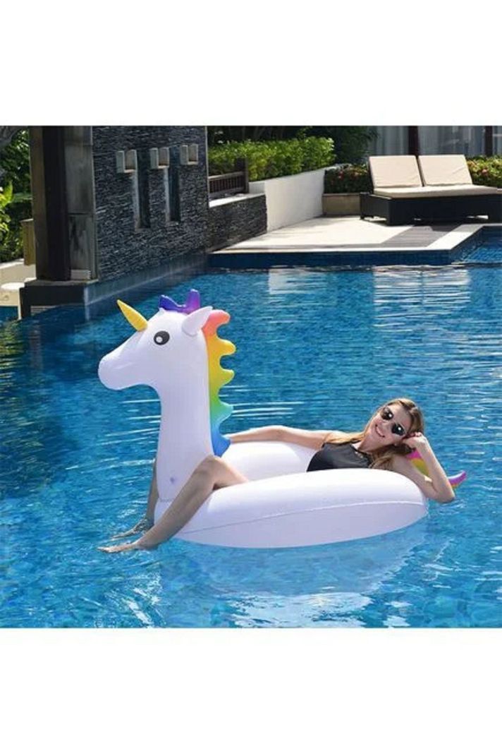Flotador Unicornio SunClub Grande Blanco-1