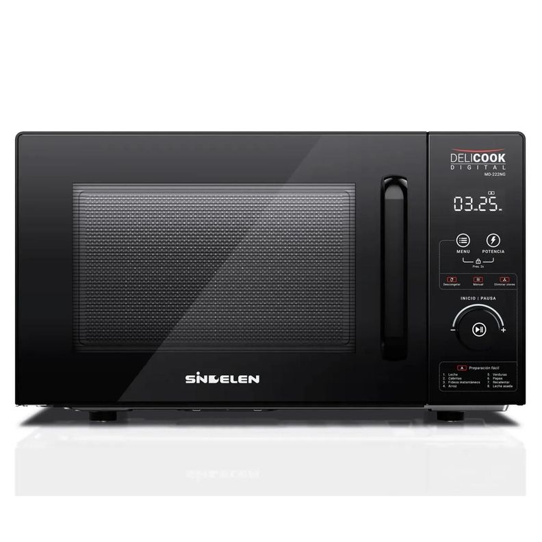 Microondas Sindelen MD-222NG 20 Lt Negro