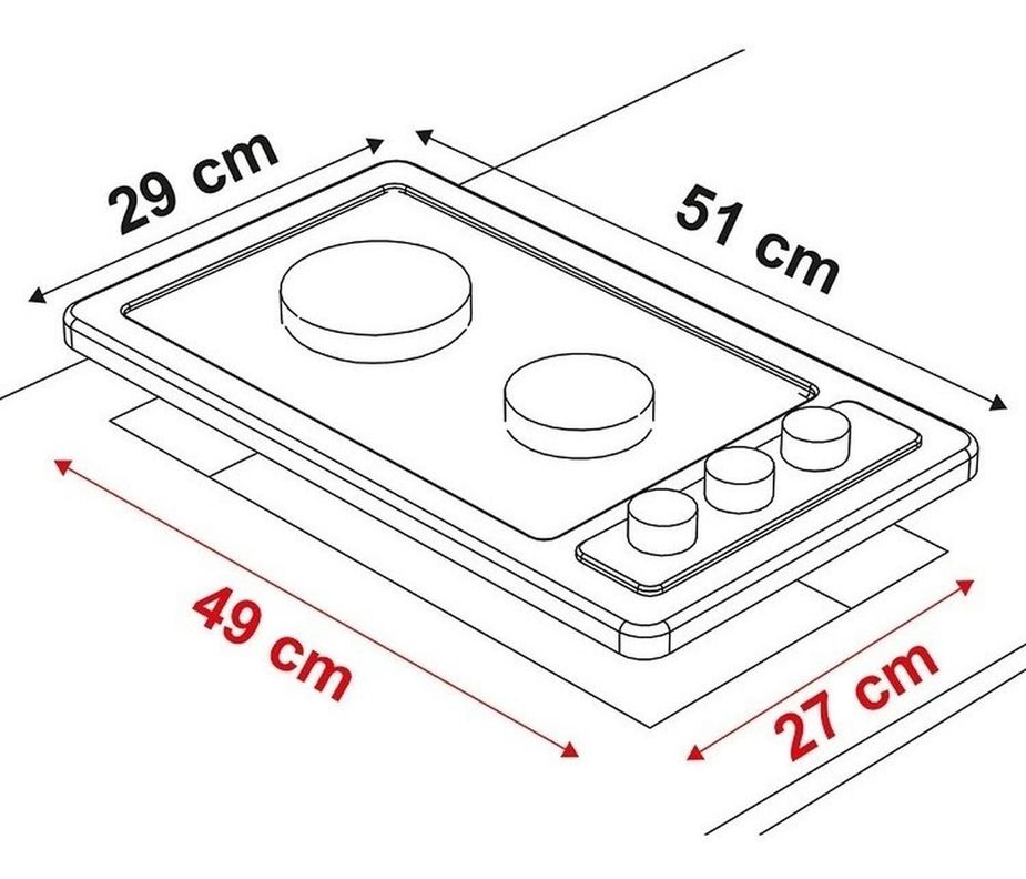 Encimera Eléctrica Sindelen Cee-4251in 2p-3