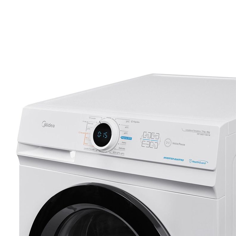 Lavadora Secadora Midea MF100D110B W 11-8 Kg-3