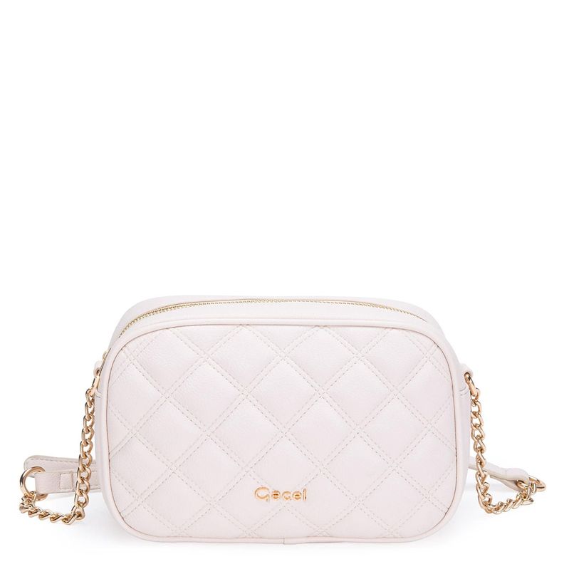 Cartera  Bando Gran  Gacel  Off White  Car3183-1