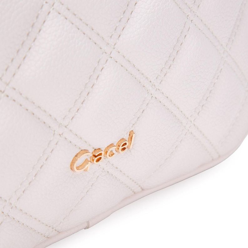 Cartera  Bando Gran  Gacel  Off White  Car3183-5