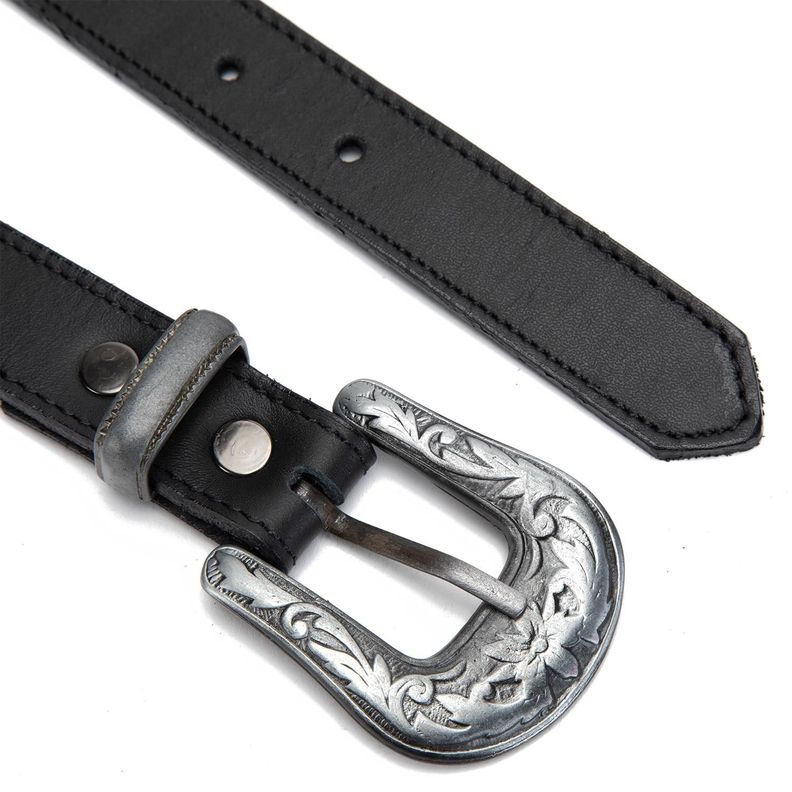 Cinturon  Ancho 25mm  Gacel  Negro  Cin0525-1