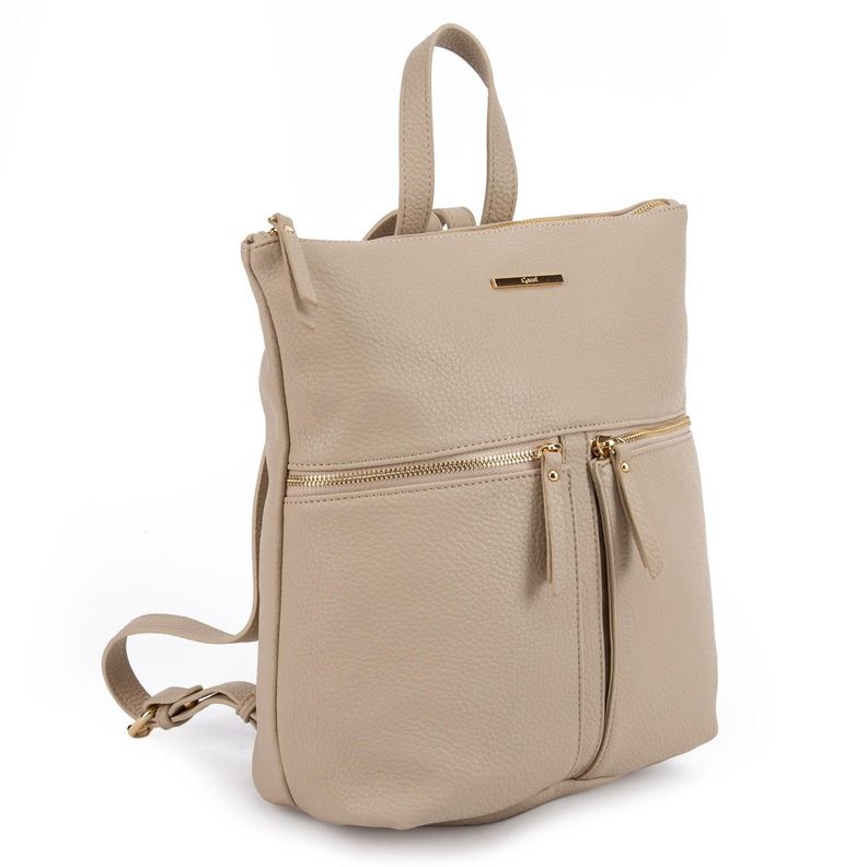 Mochila  Moch Grand  Gacel  Off White  Car3252-2