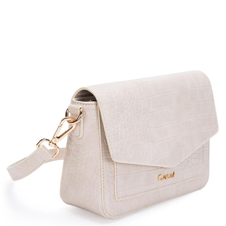 Cartera  Bando Gran  Gacel  Off White  Car3179-2