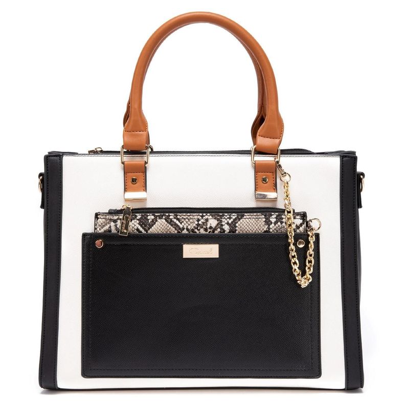 Cartera  Dos Asas G  Gacel  Off White  Car2966-0