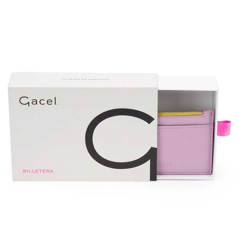 Billetera  Tarjetero  Gacel  Lavanda  Bil0376-4