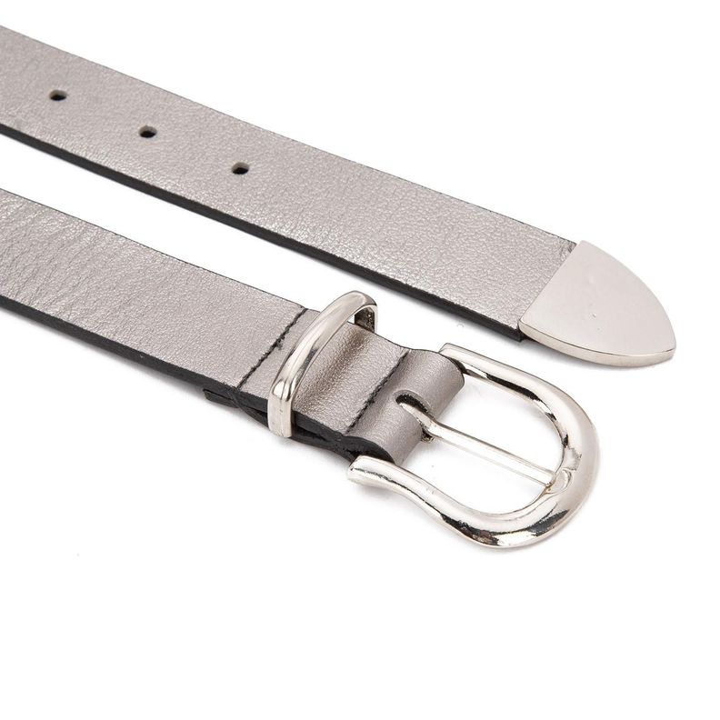 Cinturon  Anch 3 C  Gacel  Plateado  Cin0512-1
