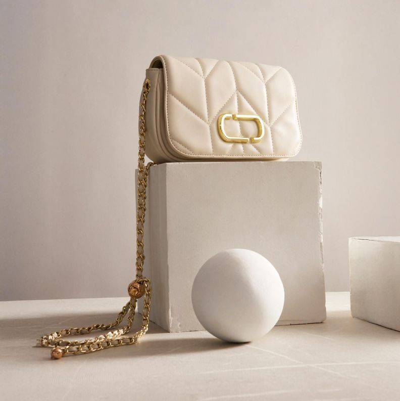 Cartera  Ret Ta Peq  Gacel  Off White  Car3234-0