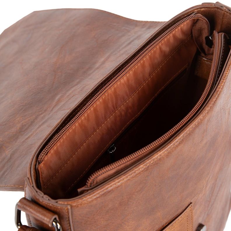Bolso  Morral  Guante  Chocolate  Mp292-4