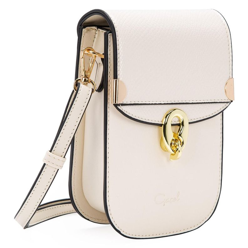 Cartera  Bandol Peq  Gacel  Off White  Car2994-2
