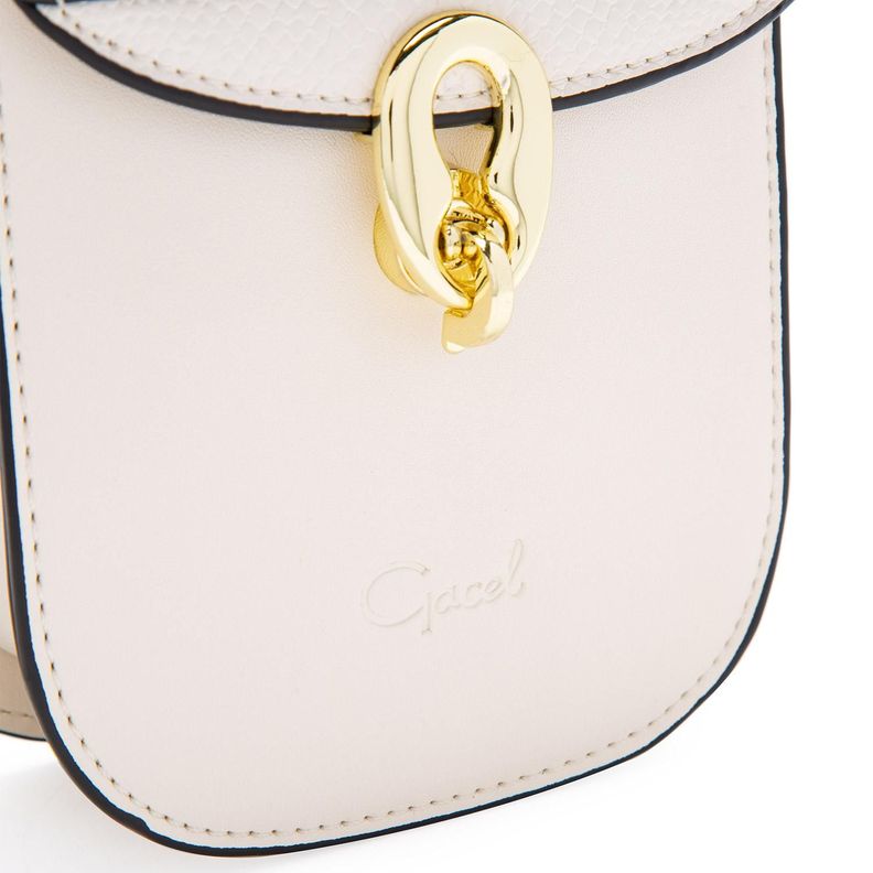 Cartera  Bandol Peq  Gacel  Off White  Car2994-3