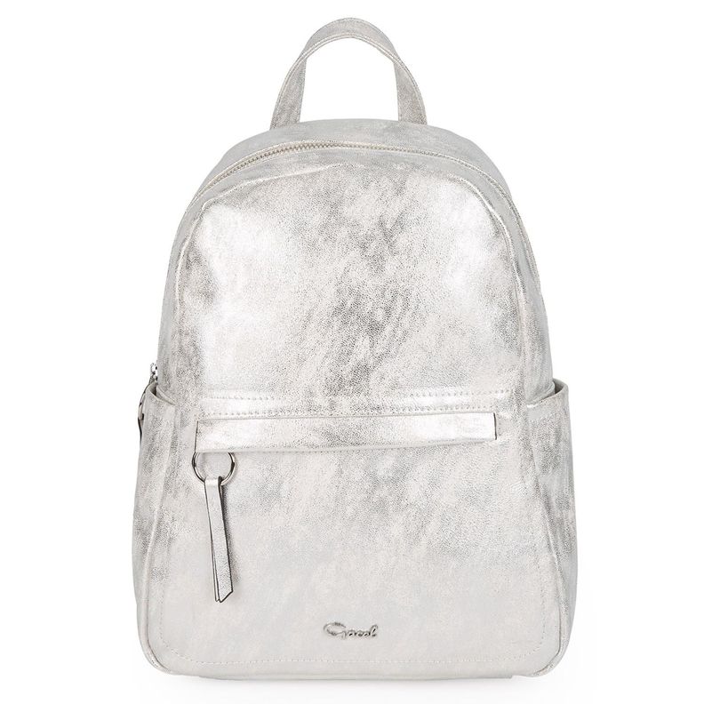 Mochila  Mochila Pe  Gacel  Plateado  Car3103-0