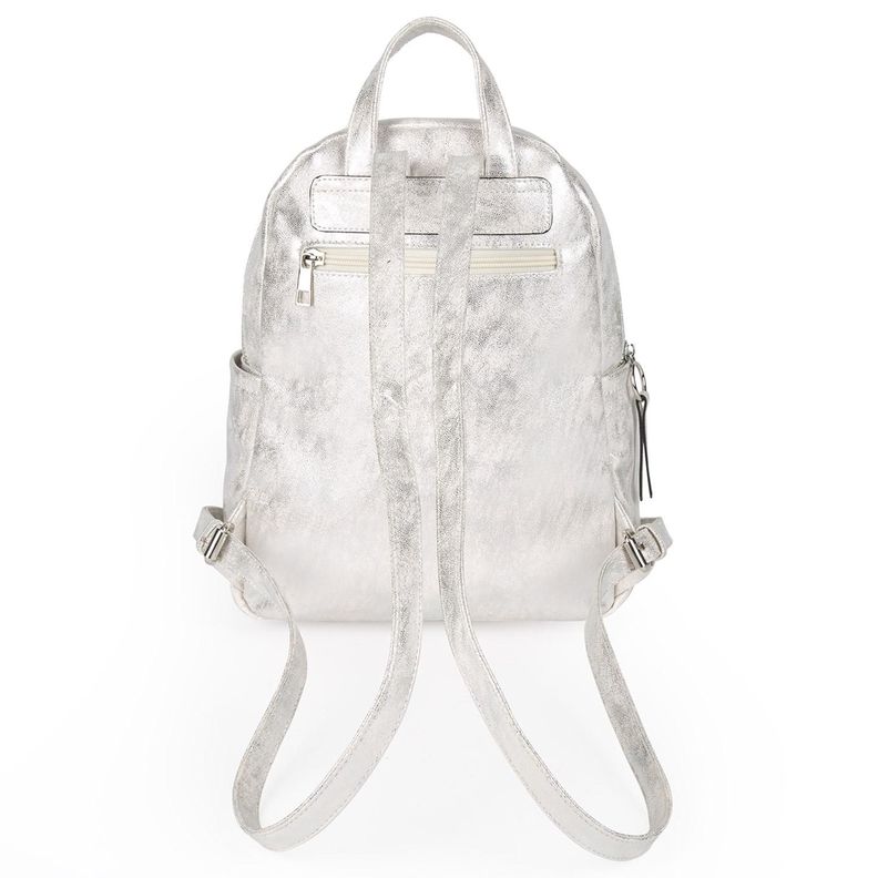 Mochila  Mochila Pe  Gacel  Plateado  Car3103-1