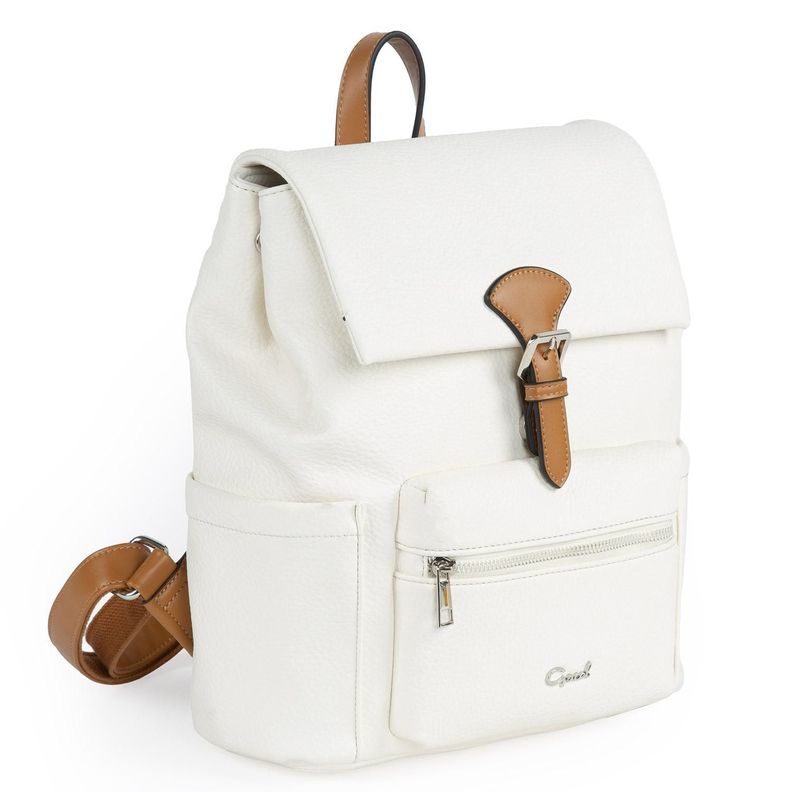 Mochila  Moch Grand  Gacel  Blanco  Car3093-2