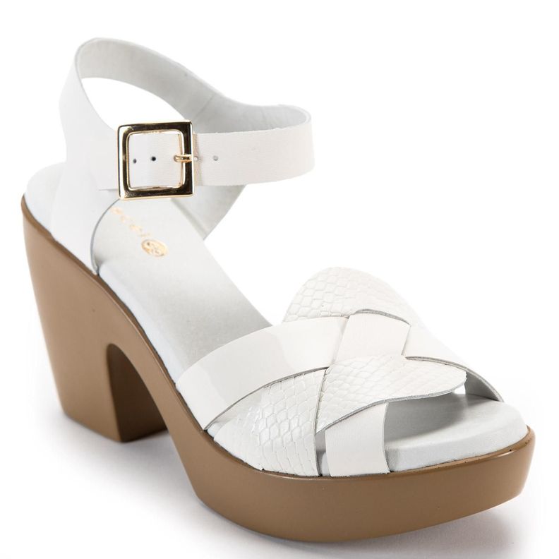 Sandalia  0213  Gacel  Blanco  0659760-2