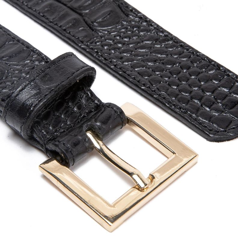 Cinturon  Ancho 30mm  Gacel  Negro  Cin0496-2