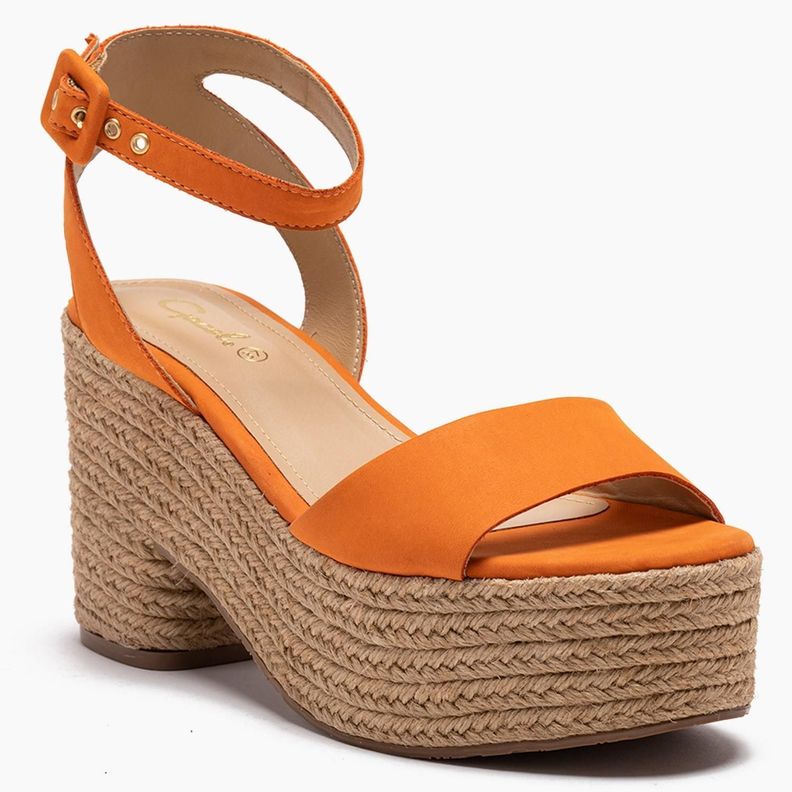 Sandalia  0313  Gacel  Naranjo  0658340-1