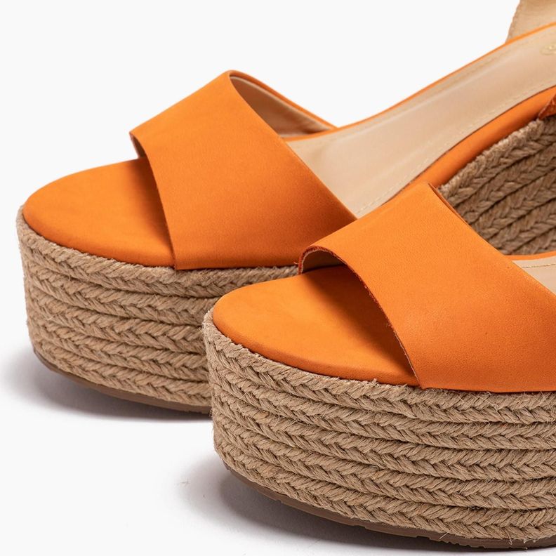 Sandalia  0313  Gacel  Naranjo  0658340-4