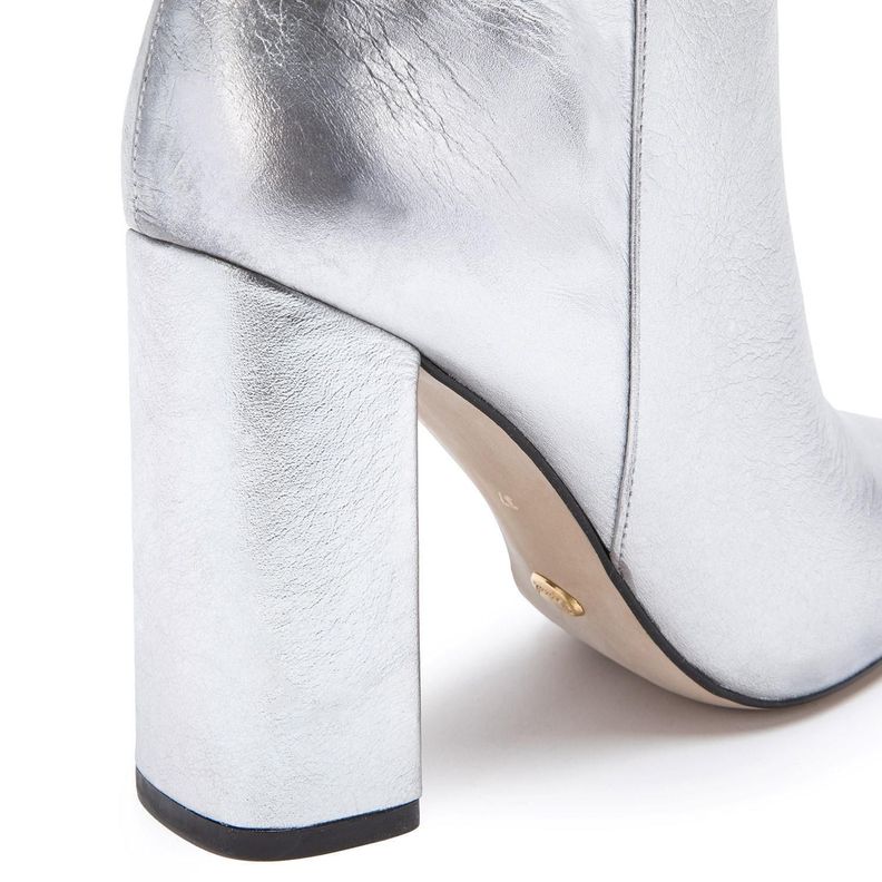 Bota  Pola  Gacel  Plateado  0659197-3
