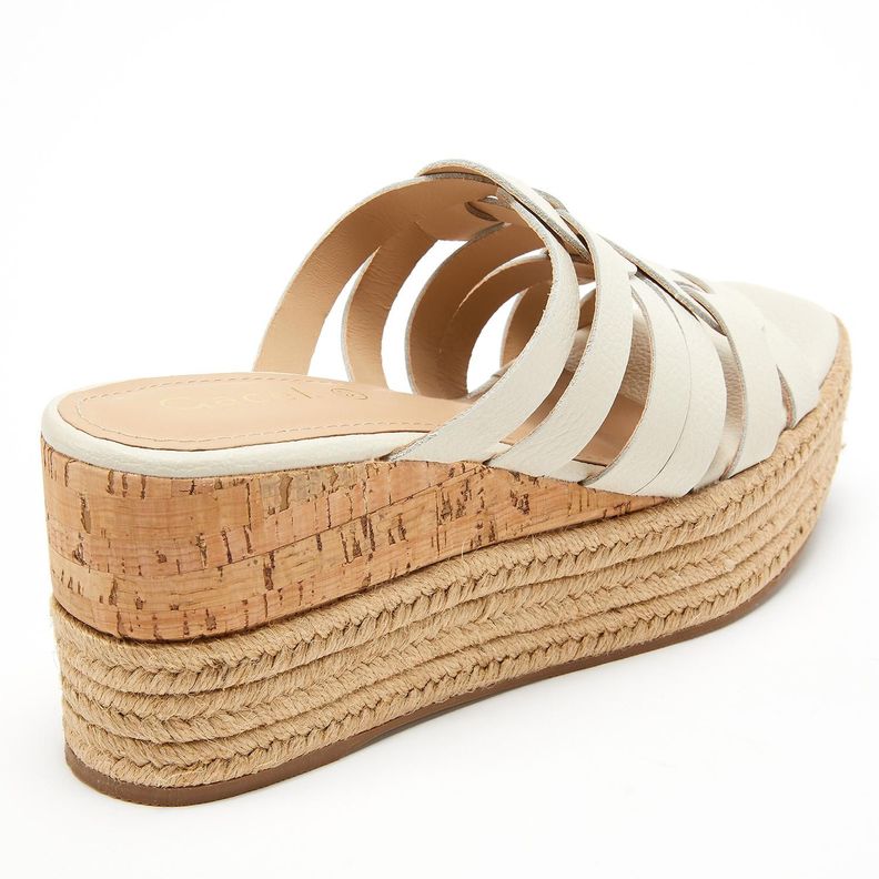 Sandalia  Eduarda  Gacel  Crema  0659517-4
