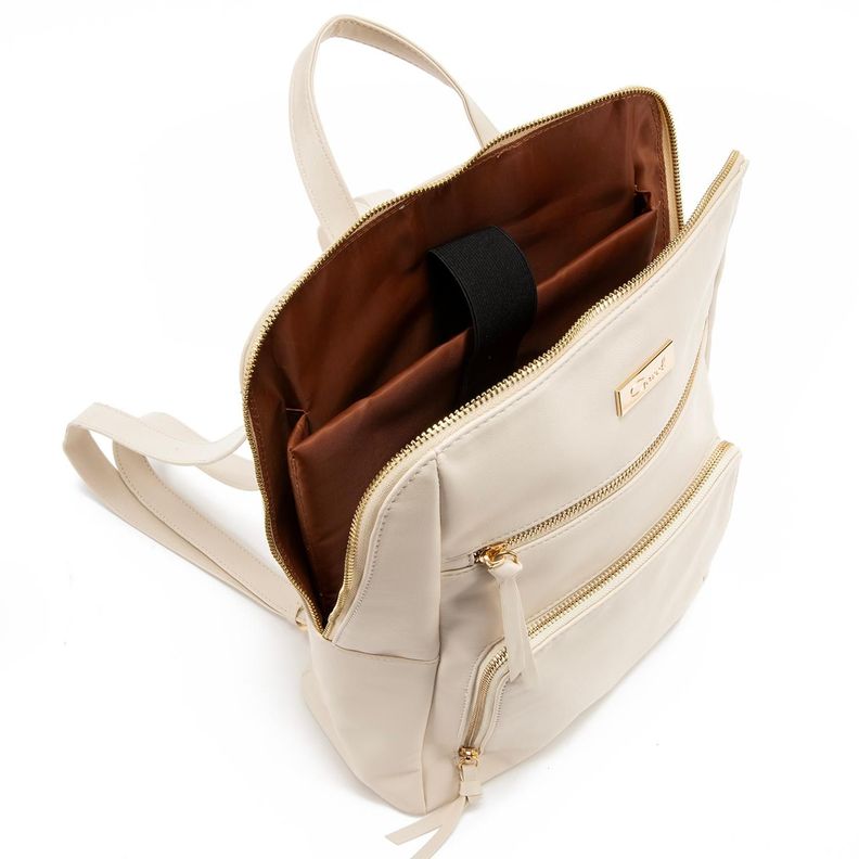 Mochila  Moch Noteb  Gacel  Off White  Car3098-5