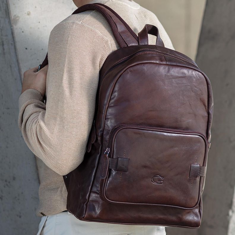 Mochila  Viaje  Guante  Chocolate  Mp286-0