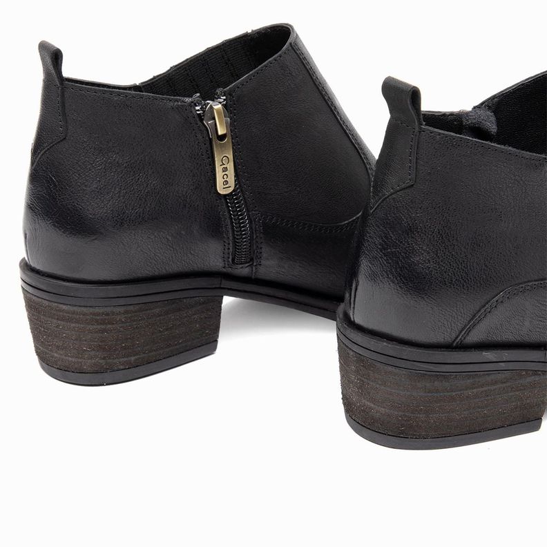 Bootie  0125  Gacel  Negro  0659762-4