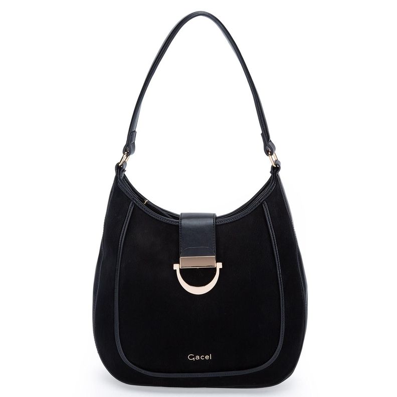 Cartera  Oval Grand  Gacel  Negro  Car3211-0