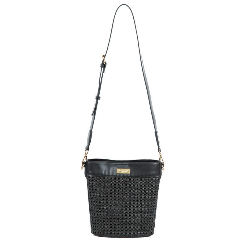 Cartera  Bucket  Gacel  Negro  Car3024-0