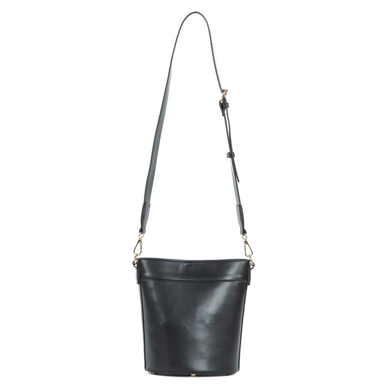 Cartera  Bucket  Gacel  Negro  Car3024-1