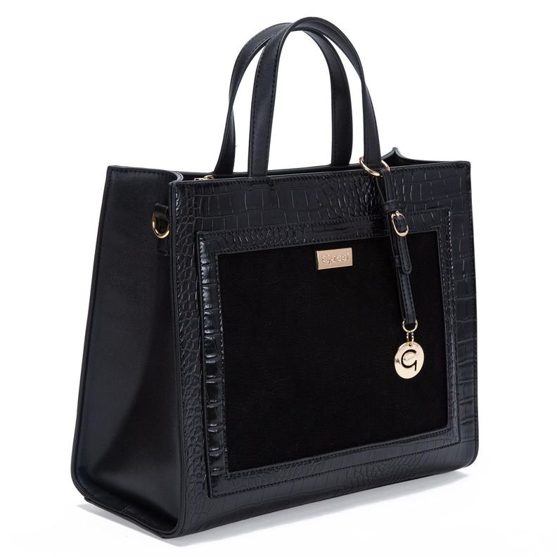 Cartera  Dos Asas G  Gacel  Negro  Car3217-2