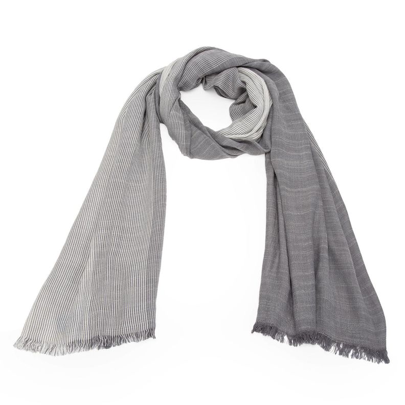 Bufanda  Pañue Delg  Guante  Gris  Bu011-0
