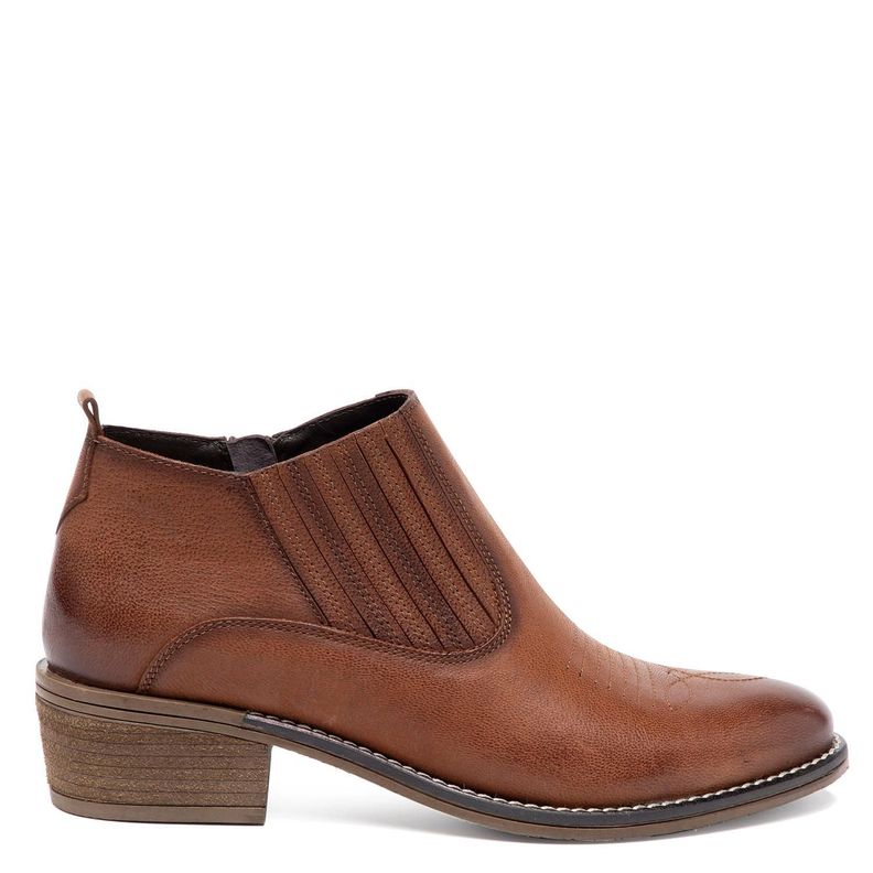 Bootie  0125  Gacel  Tostado  0659761-0