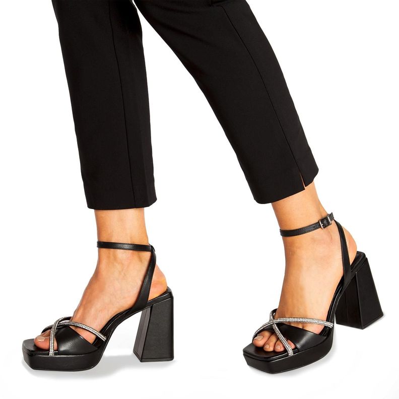 Sandalia  Athena  Gacel  Negro  0659447-1