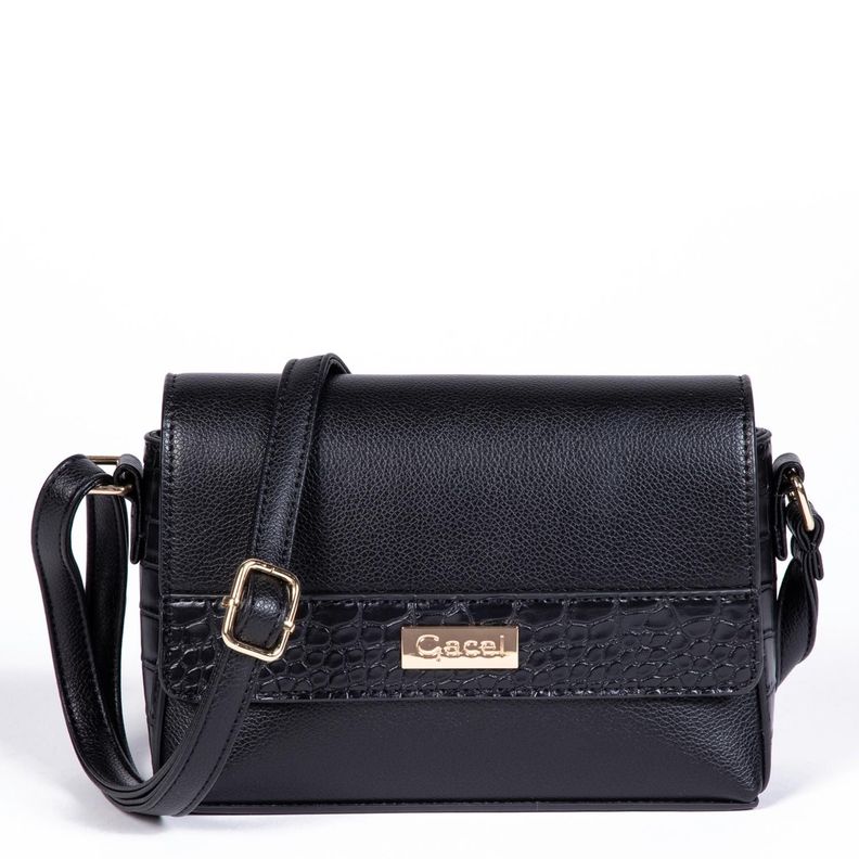 Cartera  Shop Prom  Gacel  Negro  Car3220-2