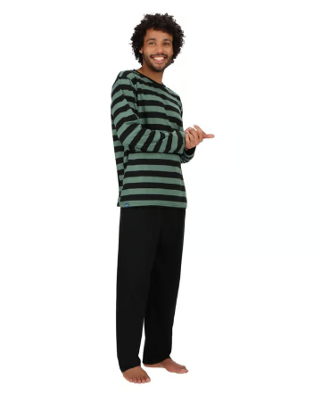 Pijama Largo algodon-0