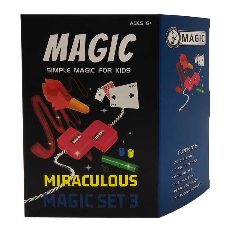 Set Juego De Magia y Trucos Clásico Para Niño Adulto Azul-2