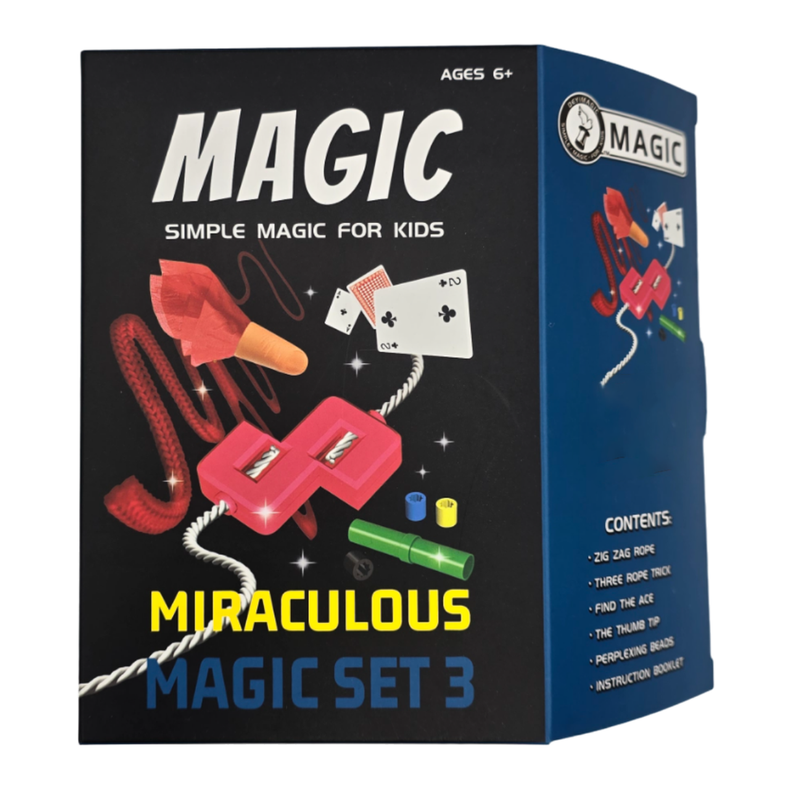 Set Juego De Magia y Trucos Clásico Para Niño Adulto Azul-3