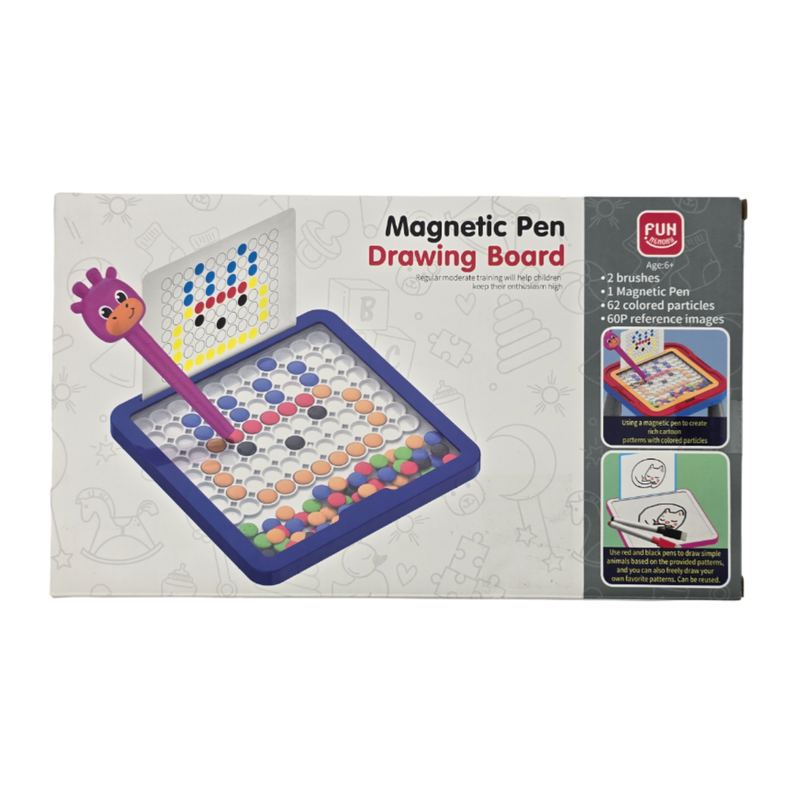 Pizarra Magica De Dibujo Magnetico Para Niños Didacticos-0